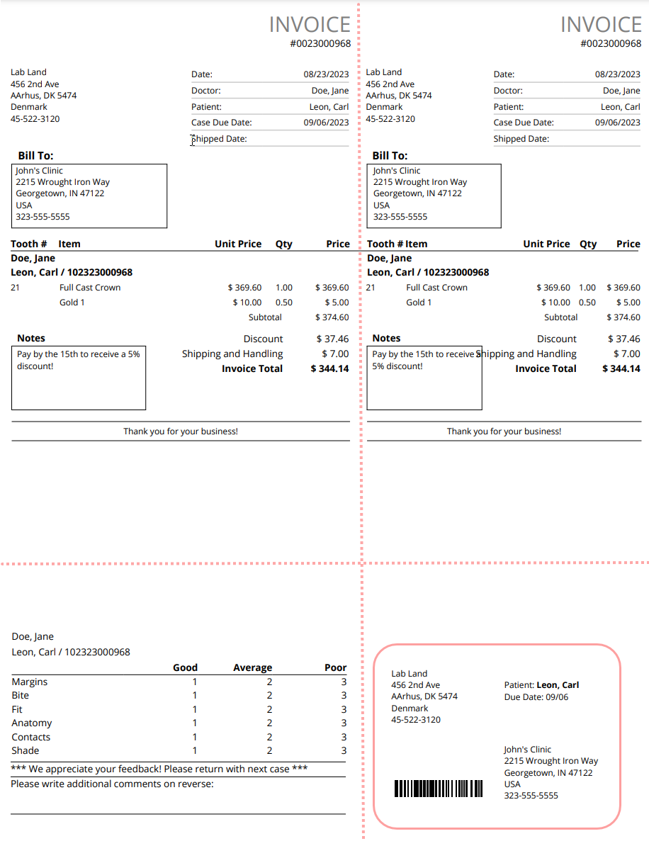 Where To Buy Perforated Invoice Paper 3shape Lms 2987